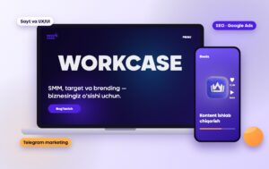 Workcase — sayt va kontent ishlab chiqarish